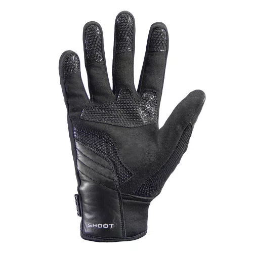Luva Texx Old Shoot Moto Masculina Preta Vermelha Urbana