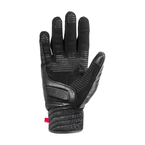 Luva Texx Panther Couro Touch Moto Motociclista Preta