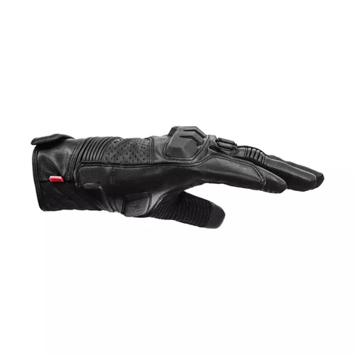 Luva Texx Panther Couro Touch Moto Motociclista Preta