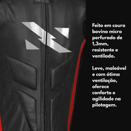 Macacão Norisk Ss Cinza Preto Laranja 1 Peça Racing