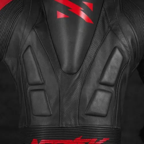Macacão Norisk Ss Preto Vermelho 1 Peça Racing