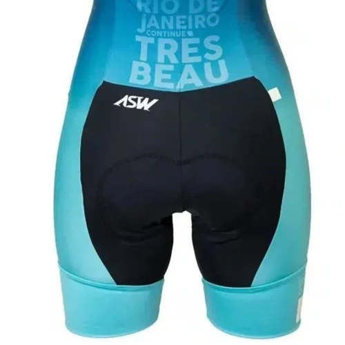 Macaquinho  Asw Classic Léquipe Feminino Soleire Azul
