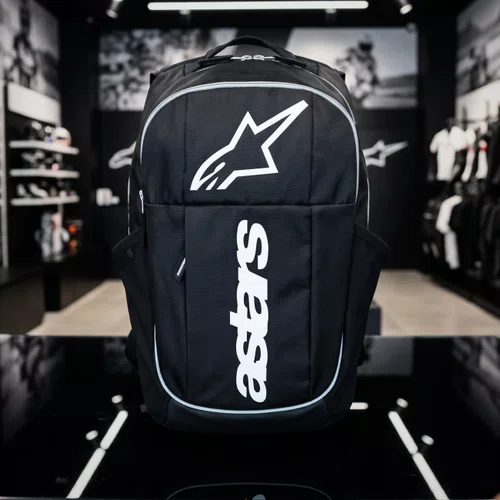 Mochila Alpinestars GFX Boss Backpack Preta Branca