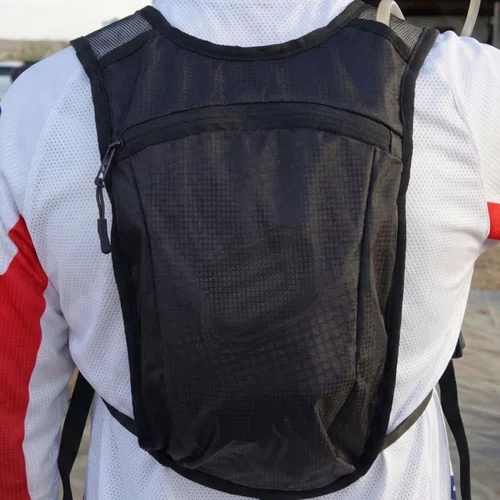 Mochila Bolsa Hidratação Asw Race 2.0 2L Preto Chumbo