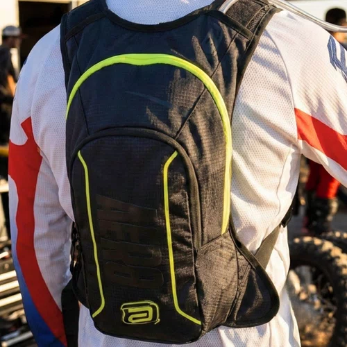 Mochila Bolsa Hidratação Asw Tank 3L Preto Amarelo