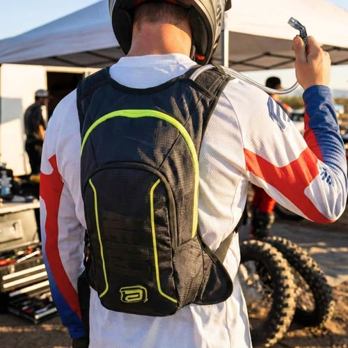 Mochila Bolsa Hidratação Asw Tank 3L Preto Amarelo