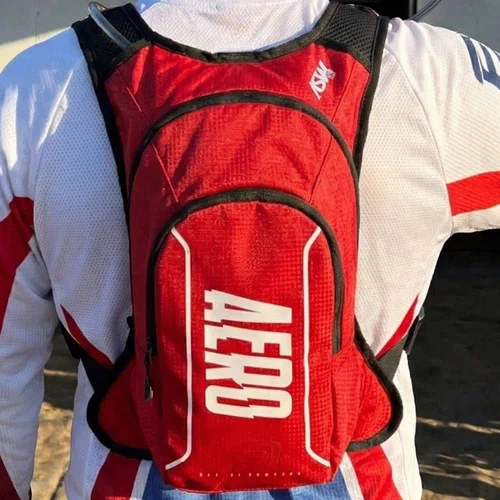 Mochila Bolsa Hidratação Asw Tank 3L Vermelho