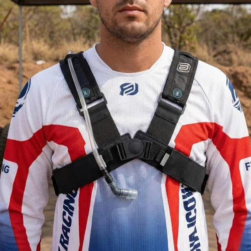 Mochila Bolsa Hidratação Asw Tank Lite 2L Chumbo Cinza Laranja