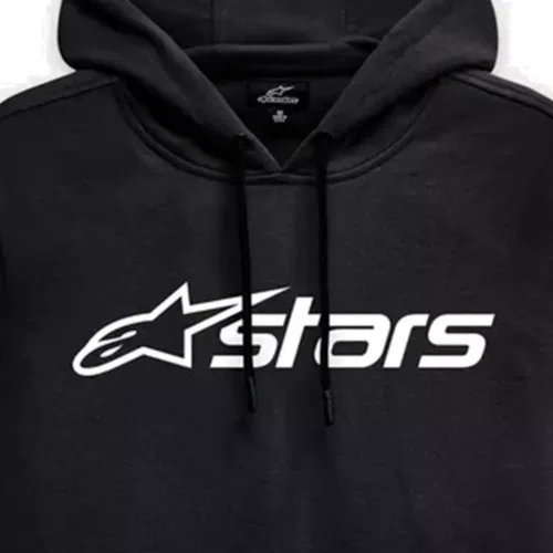 Moletom Alpinestars Blaze V3 Hoodie Preto Branco Original