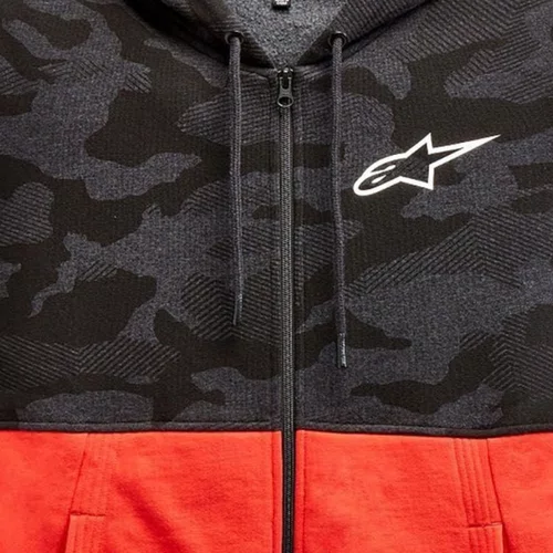 Moletom Alpinestars Camo Block Hoodie Com Capuz Cinza Original