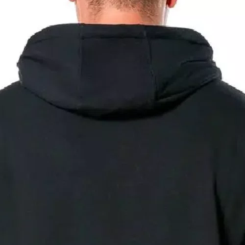 Moletom Alpinestars Linear Wordmark V3 Hoodie Preto Branco Vermelho
