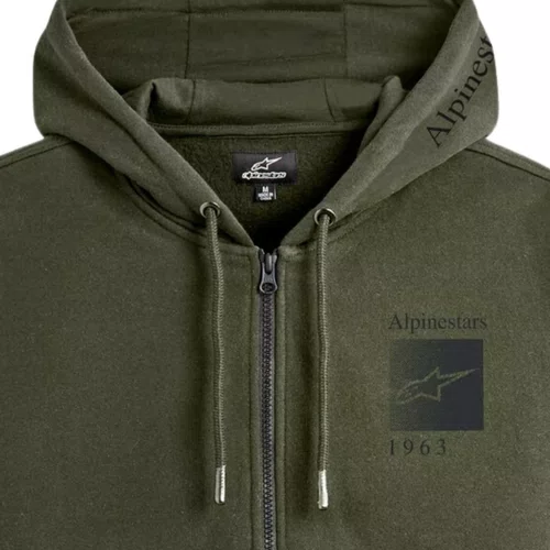 Moletom Alpinestars Quest Hoodie Verde Militar Original Premium