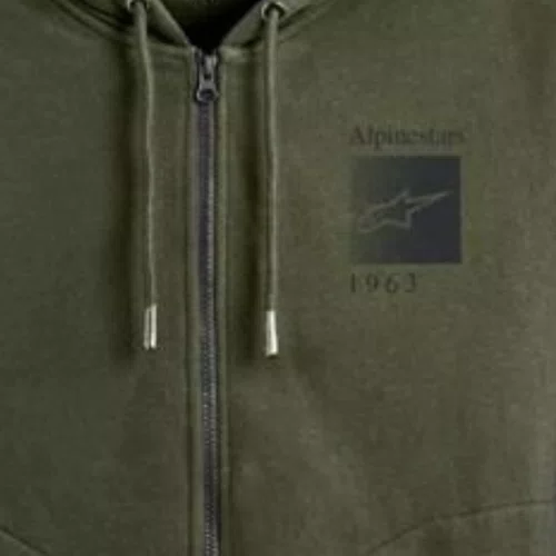 Moletom Alpinestars Quest Hoodie Verde Militar Original Premium
