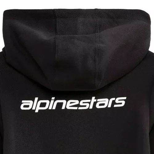 Moletom Alpinestars Racey Hoodie Infantil Preto Com Capuz
