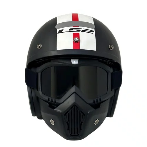 Óculos Máscara Capacete Aberto Amarelo e Rosa Original Premium