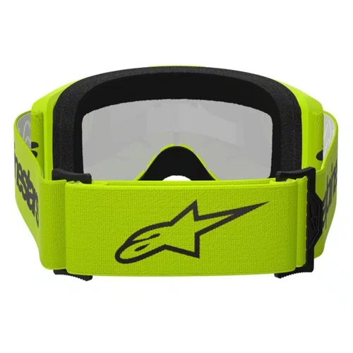 Oculos Motocross Alpinestars Vision 3 Wordmark Amarelo Espel