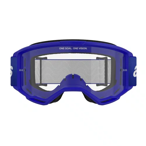 Oculos Motocross Alpinestars Vision 3 Wordmark Azul
