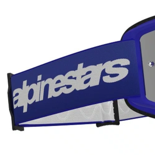 Oculos Motocross Alpinestars Vision 3 Wordmark Azul Espelha