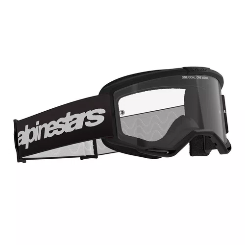 Oculos Motocross Alpinestars Vision 3 Wordmark Preto