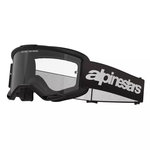 Oculos Motocross Alpinestars Vision 3 Wordmark Preto