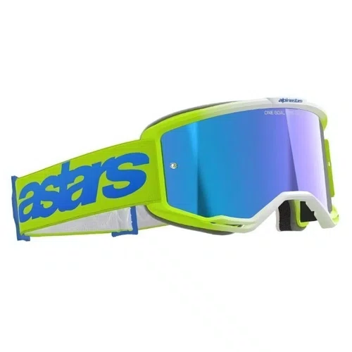 Oculos Motocross Alpinestars Vision 5 Blaze Lente Azul