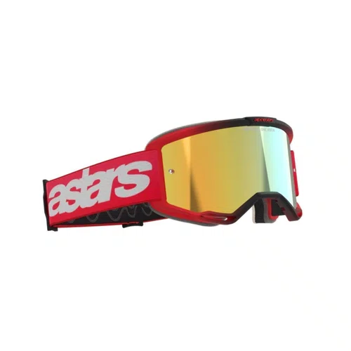 Oculos Motocross Alpinestars Vision 5 Blaze Lente Vermelha
