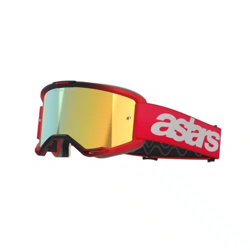 Oculos Motocross Alpinestars Vision 5 Blaze Lente Vermelha