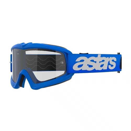 Oculos Motocross Alpinestars Vision Youth Blaze Azul Blue