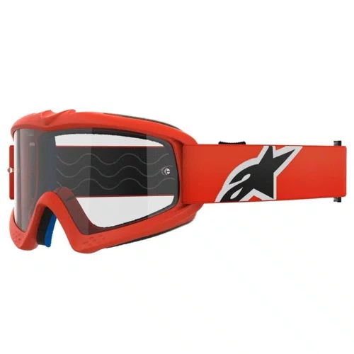 Oculos Motocross Alpinestars Vision Youth Corp Laranja Original