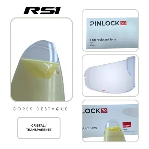 Pinlock Viseira Capacete Ls2 FF358 Original