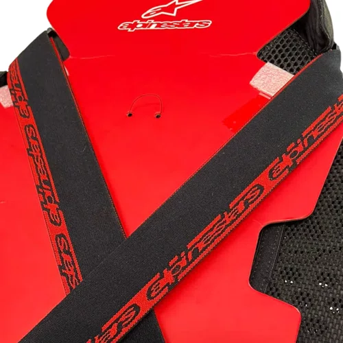 Protetor De Coluna Alpinestars Nucleon Kr 3 Preto Vermelho
