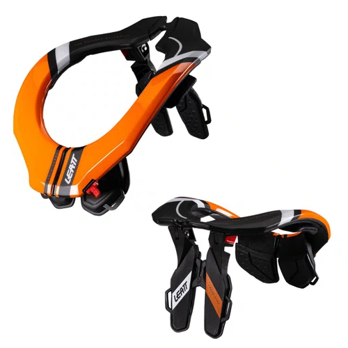 Protetor De Pescoço Cervical Leatt Brace 3.5 Laranja