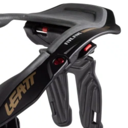Protetor De Pescoço Cervical Leatt Brace 5.5 Preto Stealth