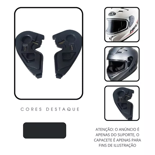 Reparo Kit Suporte Viseira Capacete Helt Polar Yohe Blade