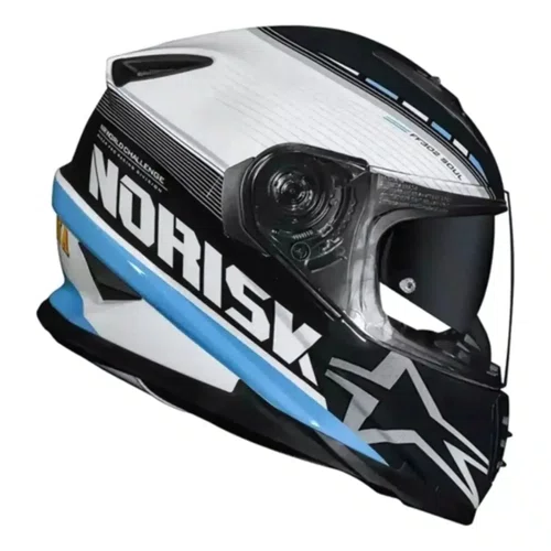 Saida Ar Capacete Norisk Ff302 Cromado Premium Reposição Original