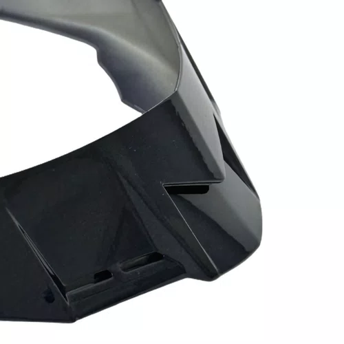 Spoiler Capacete Racer1 Rc1 Cinza Icone Nava Original Premium
