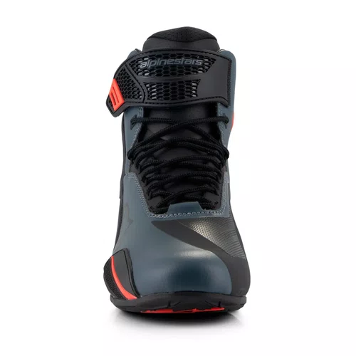 Tenis Alpinestars Faster 4 Cinza Claro Vermelho