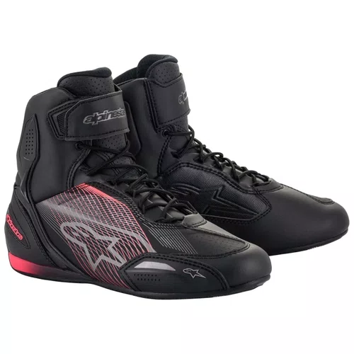 Tênis Alpinestars Stella Faster 3 Preto Cinza Diva Rosa