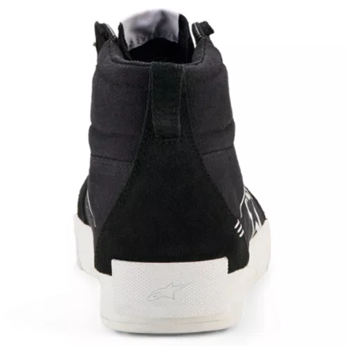Tênis Pilotagem Alpinestars Ride 63 Canvas Preto Branco