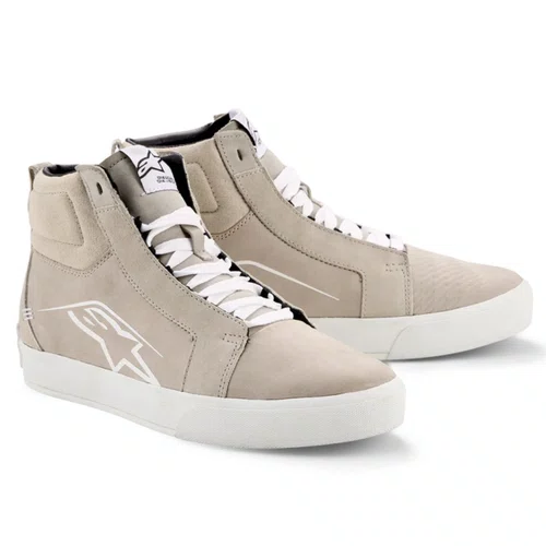 Tênis Pilotagem Alpinestars Ride 63 Cinza Claro Branco