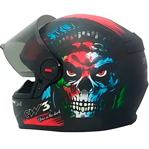 Viseira Capacete Fw3 Gt Gt2 Gt3 G4 Gt5 Fume