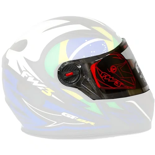 Viseira Capacete Fw3 Gt Gt2 Gt3 G4 Gt5 Fume