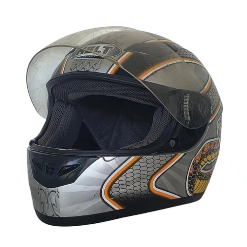 Viseira Capacete Helt Elite V21 Cristal Polivisor Original