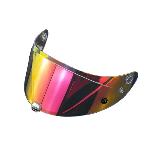 Viseira Capacete Hjc Rpha 11 Revo Vermelha Dourada Visor 1