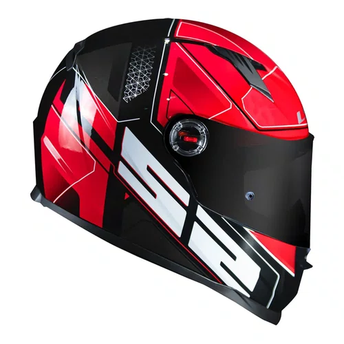 Viseira Capacete Ls2 FF358 Cristal Mais Viseira Fume