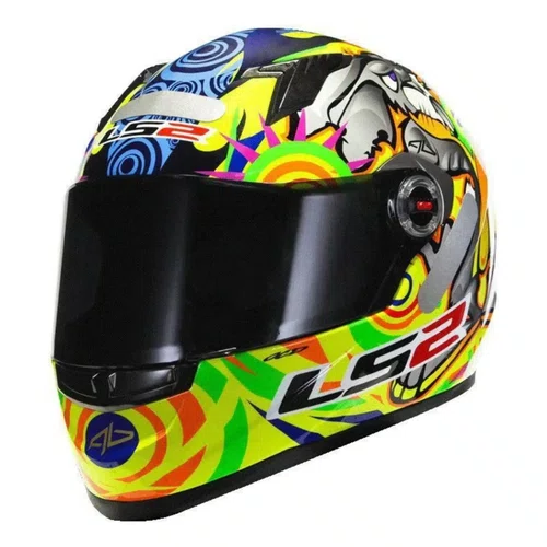 Viseira Capacete Ls2 FF358 Cristal Mais Viseira Fume