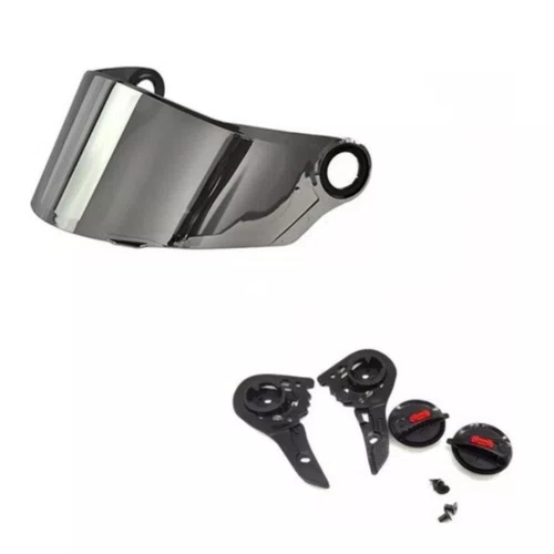 Viseira Capacete Ls2 Ff358 Cromada Mais  Kit Reparo