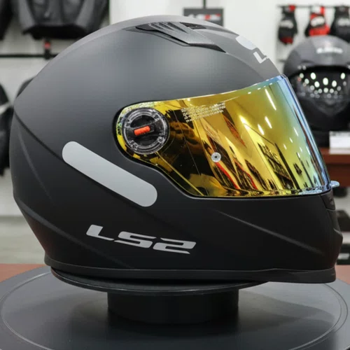 Viseira Capacete LS2 FF358 Dourada Original