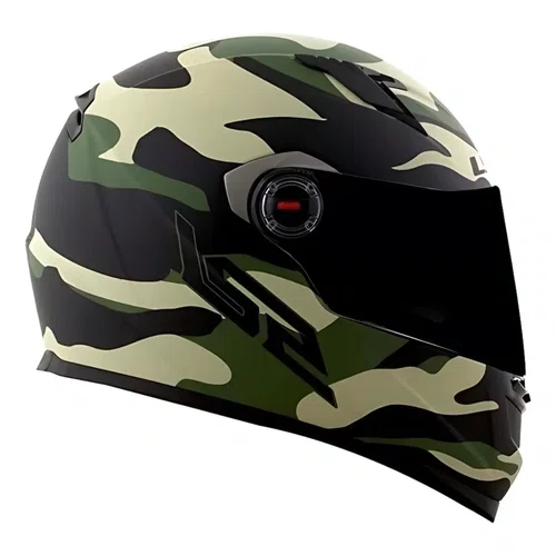 Viseira Capacete Ls2 FF358 Revo Azul Mais Viseira Fume