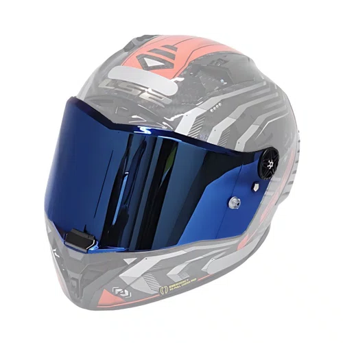 Viseira Capacete Ls2 Ff805 Thunder Azul